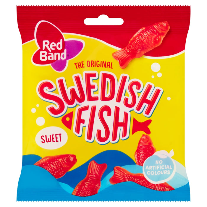 Red Band Swedish Fish - 100g Bag