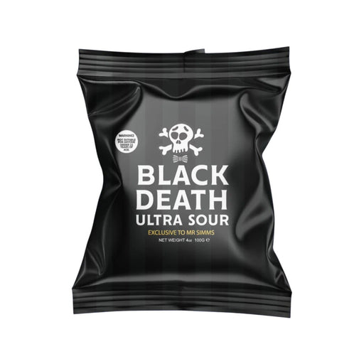 Black Death Ultra Sour 100g Bag