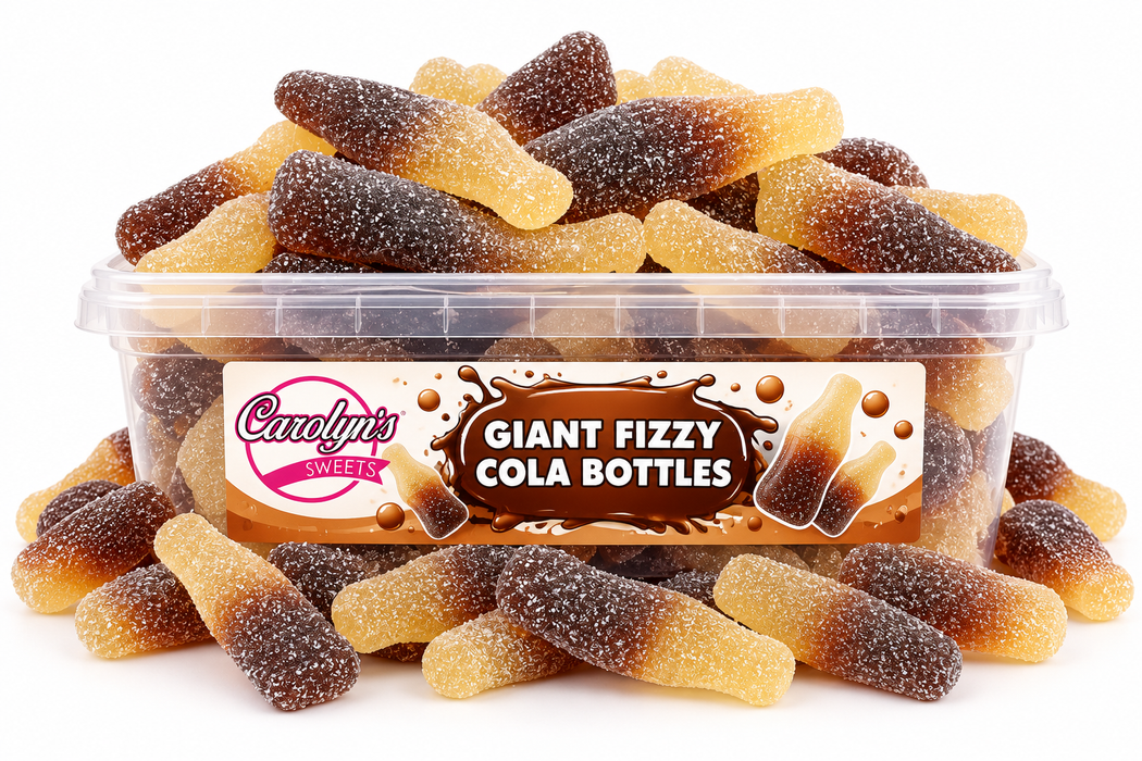 Giant Fizzy Cola Bottles TUB - 750g