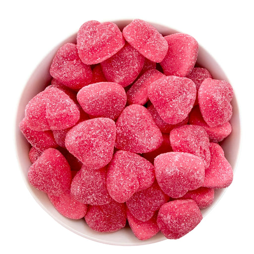 Sour Strawberry Filled Hearts (Gluten Free, Halal)