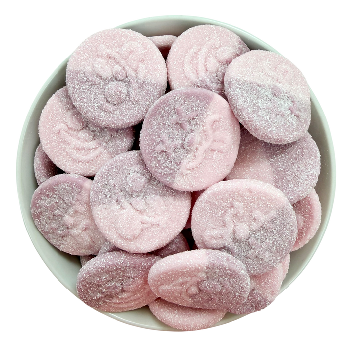 Sour Strawberry & Cherry Foam Smileys (Vegan, Gluten Free)