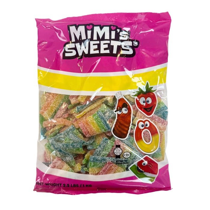 Sour Rainbow Magic Carpets 1kg Bag (Halal)