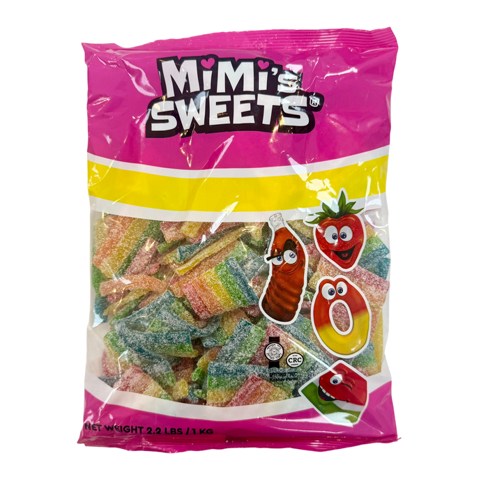 Sour Rainbow Magic Carpets 1kg Bag (Halal)