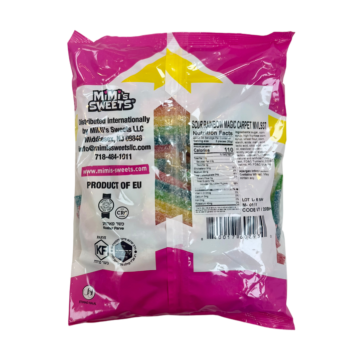 Sour Rainbow Magic Carpets 1kg Bag (Halal)