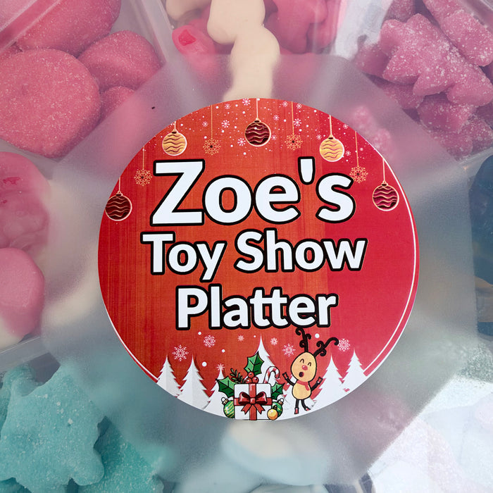 Toy Show Sweet Platter (Personalised)