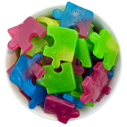 Plain Jigsaw Puzzle Pieces (Vegan)