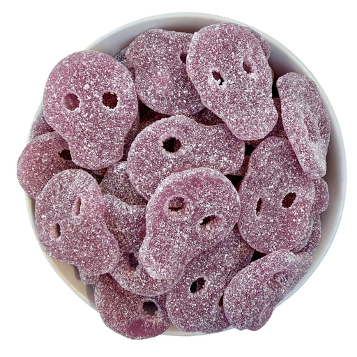 Fizzy Grape Skulls (Vegan)