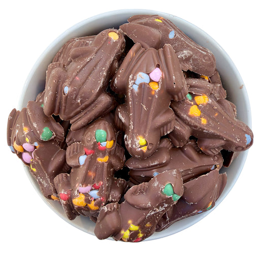 Milk Chocolate Frogs & Smarties - Swedish Chocolate