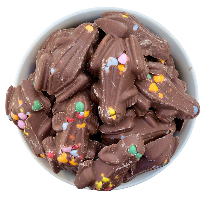 Milk Chocolate Frogs & Smarties - Swedish Chocolate