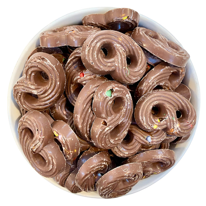 Milk Chocolate Pretzels & Smarties - Swedish Chocolate