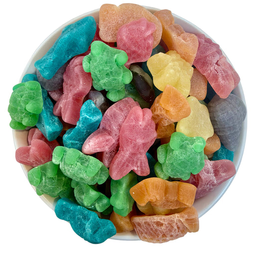 Vidal Ocean Mix – Plain Sea Creature Jelly Sweets