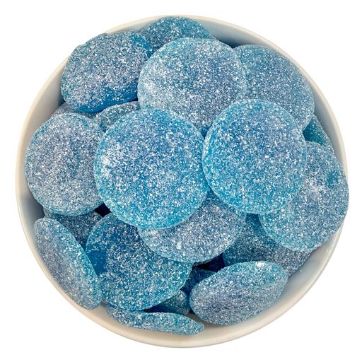 Matthijs Sour Blue Smiley Faces (Vegan, Gluten Free)