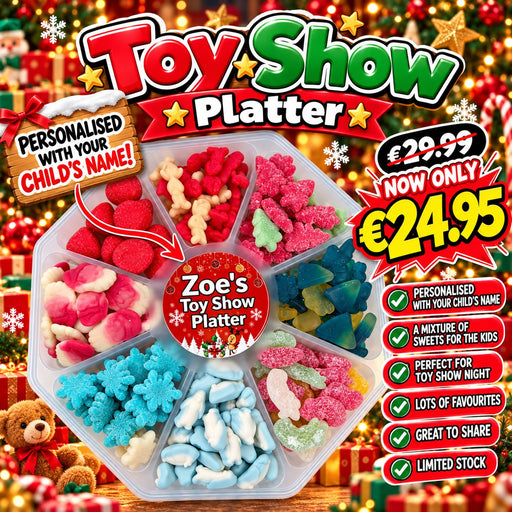 Toy Show Sweet Platter (Personalised)