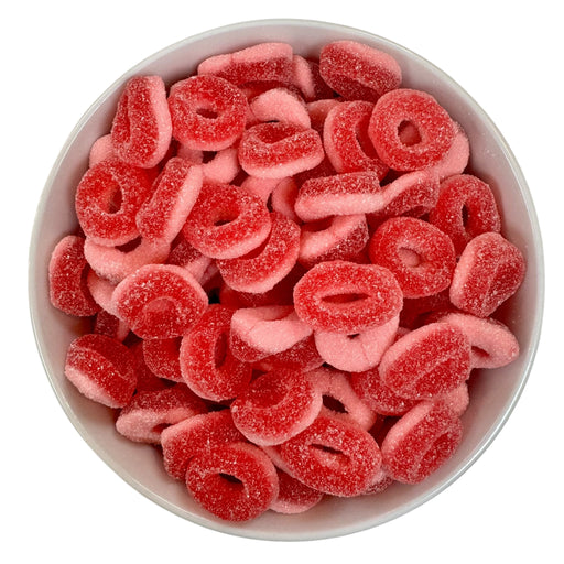 Fizzy Mini Strawberry Rings