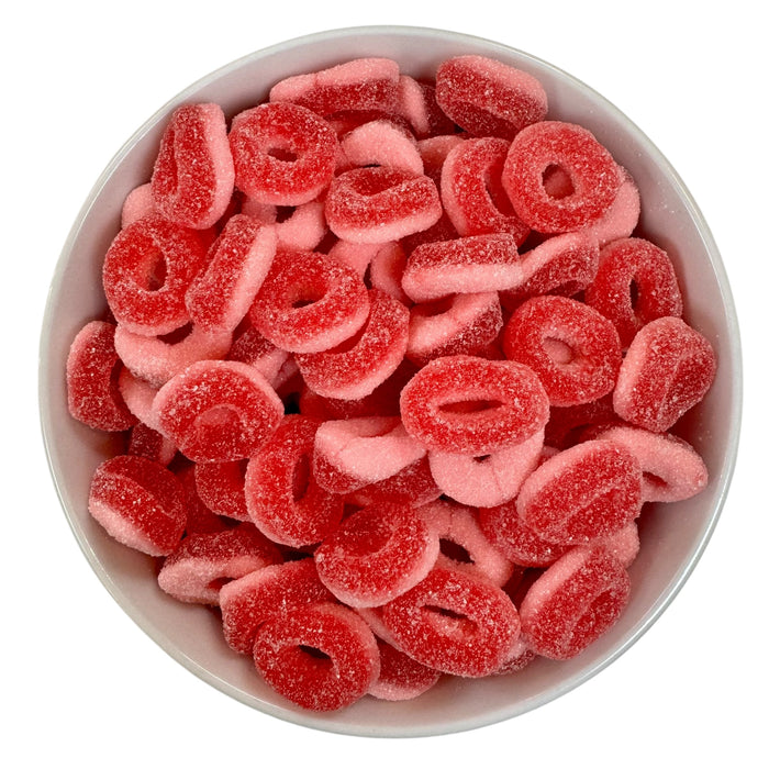 Fizzy Mini Strawberry Rings