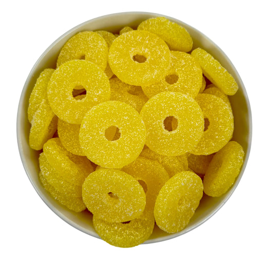 Fizzy Pineapple Slices (Vegan)