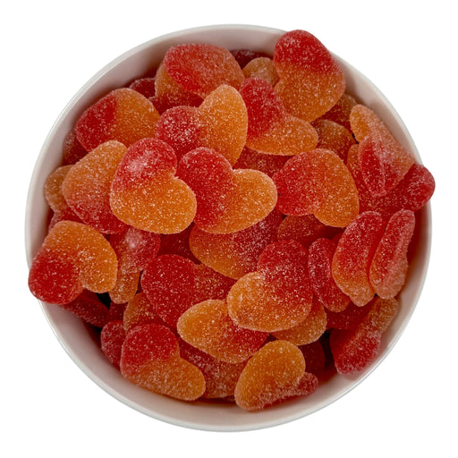 Fizzy Peach Hearts (Gluten Free)