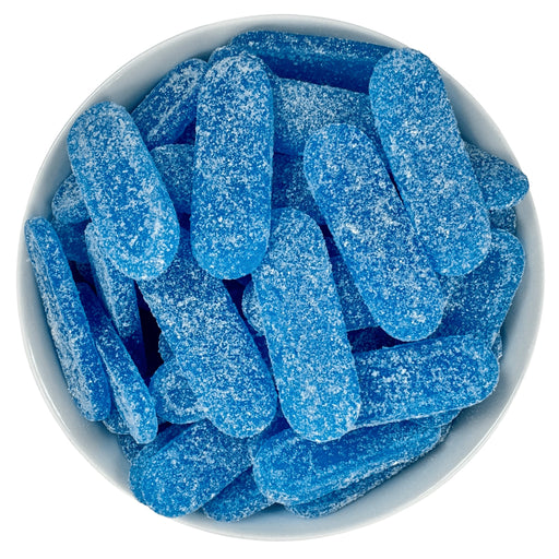 Fizzy Blue Raspberry Tongues (Vegan)