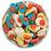 Multicoloured Fizzy Fried Eggs (Gluten Free)