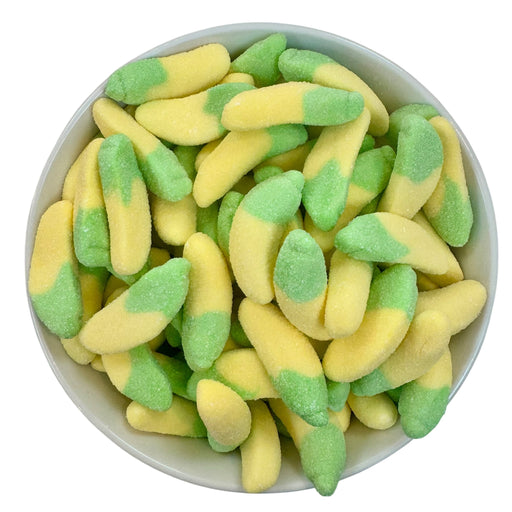 Foam Bananas Green Yellow