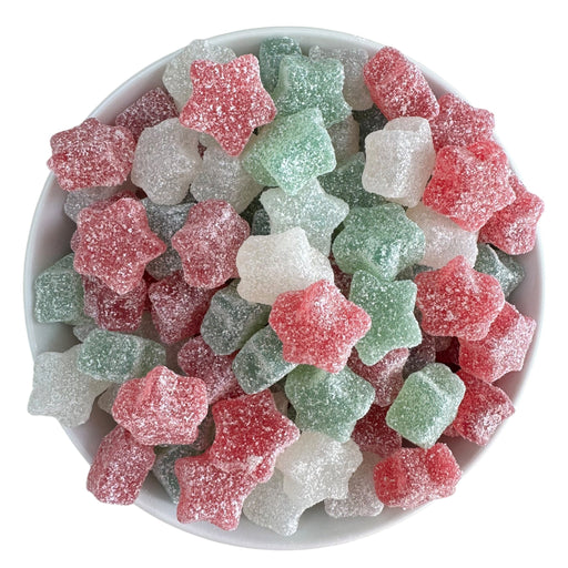 Fizzy Christmas Stars (Vegan)