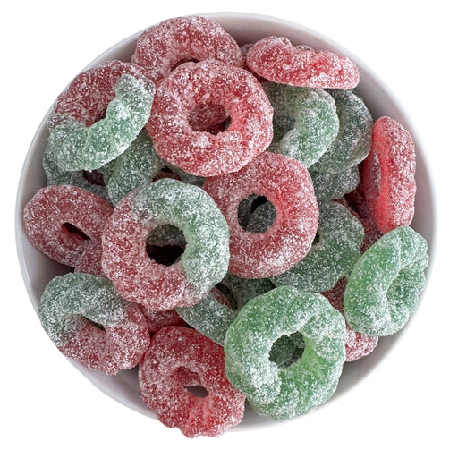 Fizzy Christmas Wreaths (Vegan)