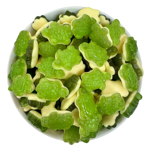 Green Bubblegum Turtles (Gluten Free)