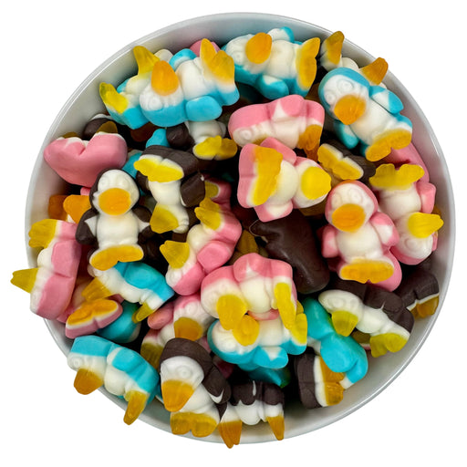 Multicoloured Jelly Penguins (Gluten Free)