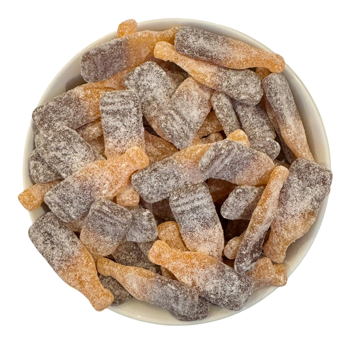 Swedish Fizzy Orange Cola Bottles (Gluten Free)