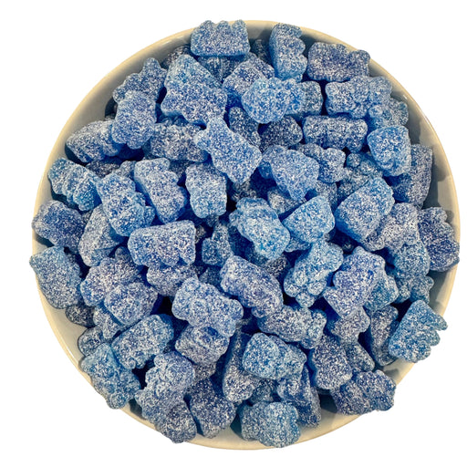 Fizzy Blue Raspberry Bears (Vegan)