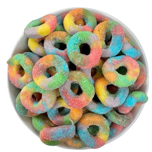 Fizzy Rainbow Rings (Gluten Free, Halal)