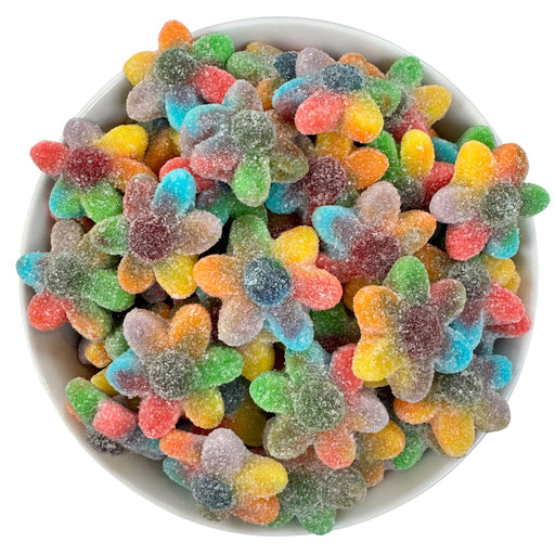 Fizzy Rainbow Flowers (Gluten Free, Halal)