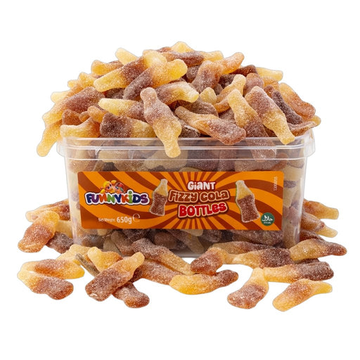 FunnyKids Giant Cola Bottles Fizzy (Halal)