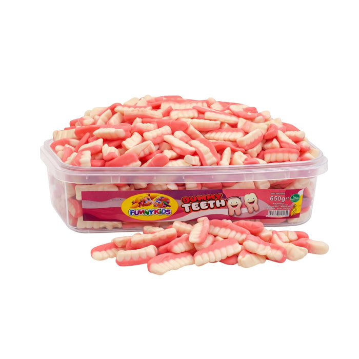 FunnyKids Plain Gummy Teeth (Halal)
