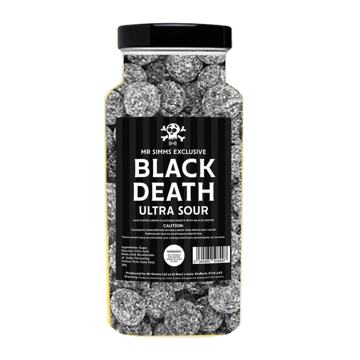 Black Death Ultra Sour 2.5kg Tub