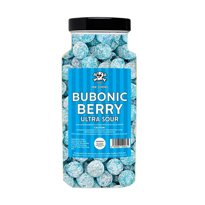 Bubonic Berry Ultra Sour 2.5kg Tub