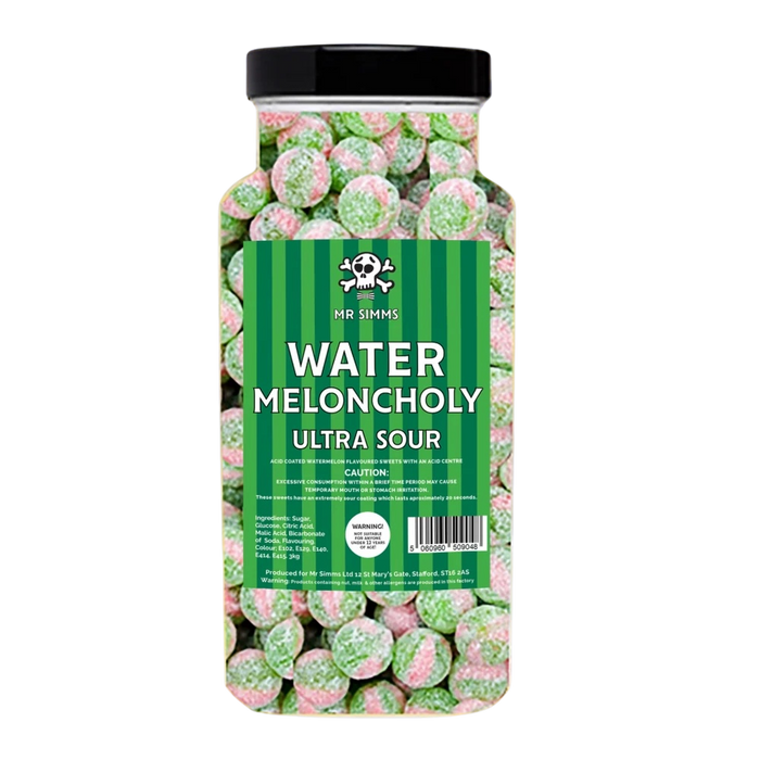 Water Meloncholy Ultra Sour 2.5kg Tub