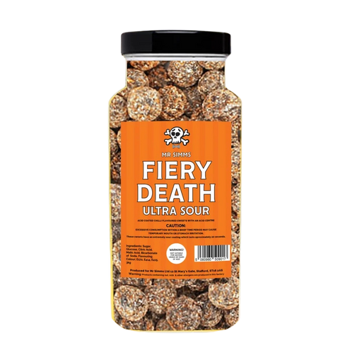 Fiery Chilli Death Ultra Sour 2.5kg Tub