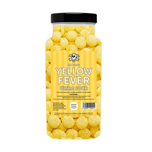 Yellow Fever Pineapple Ultra Sour 2.5kg