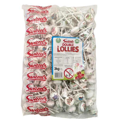 Swizzels Double Lollies 3kg Bag (Vegan)