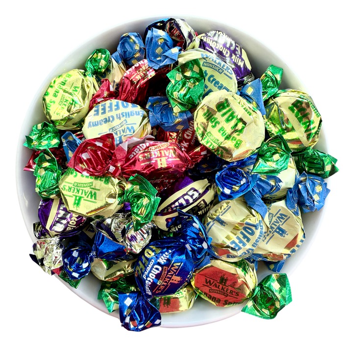 Walker’s Assorted Toffees & Chocolate Eclairs