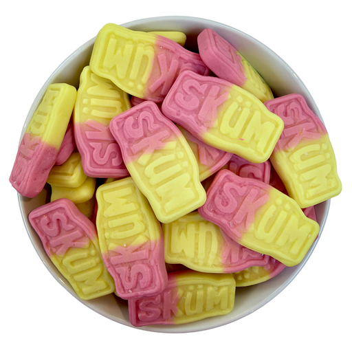 Skum Milkshake Strawberry & Banana Foam Candy