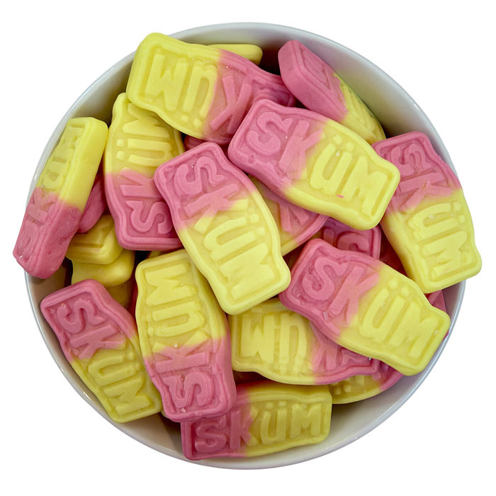 Skum Milkshake Strawberry & Banana Foam Candy