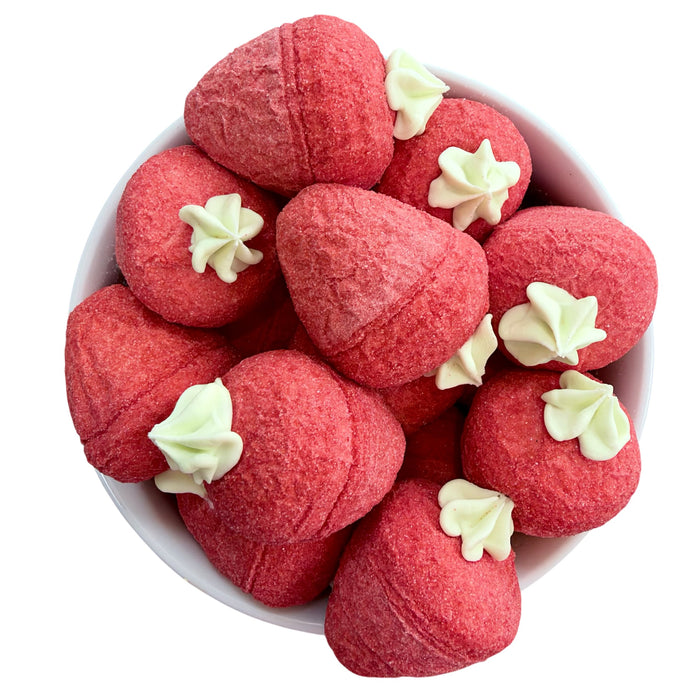 Bulgari Giant Strawberry Marshmallows (Gluten Free)