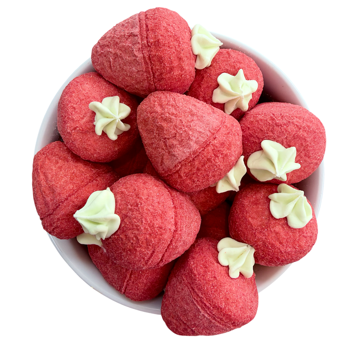 Bulgari Giant Strawberry Marshmallows (Gluten Free)