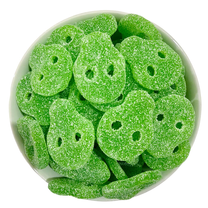 Fizzy Apple Skulls (Vegan, Gluten Free)