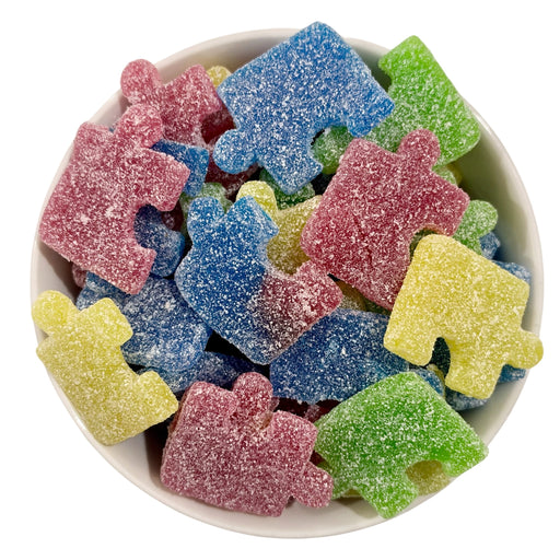 Fizzy Jigsaw Puzzle Pieces (Vegan)
