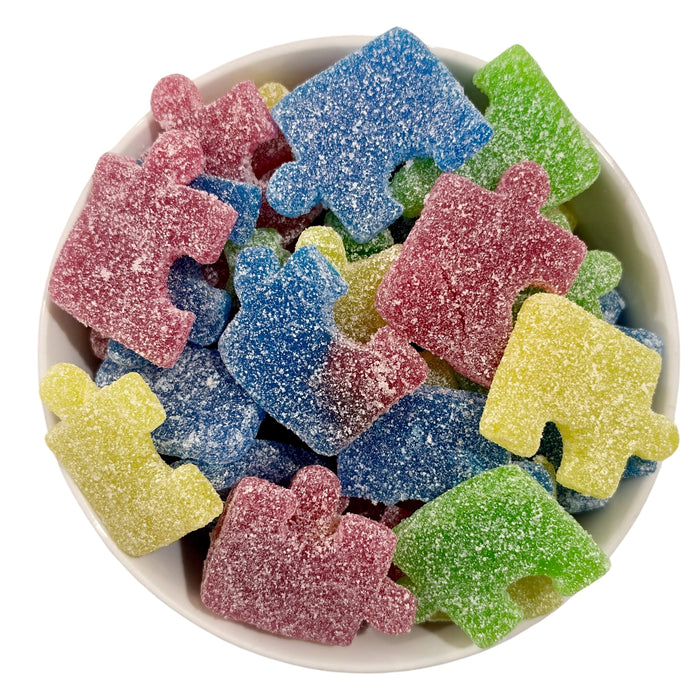 Fizzy Jigsaw Puzzle Pieces (Vegan)