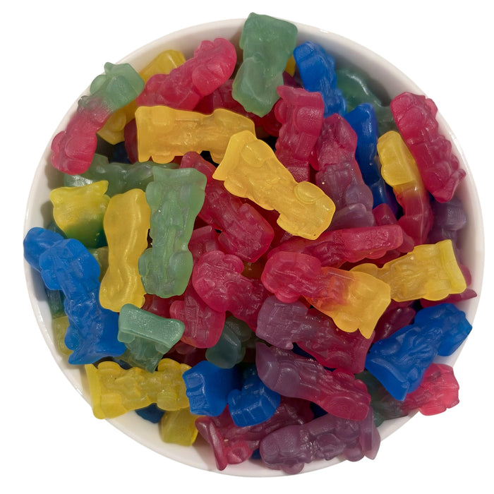 Jelly Race Cars (Vegan)