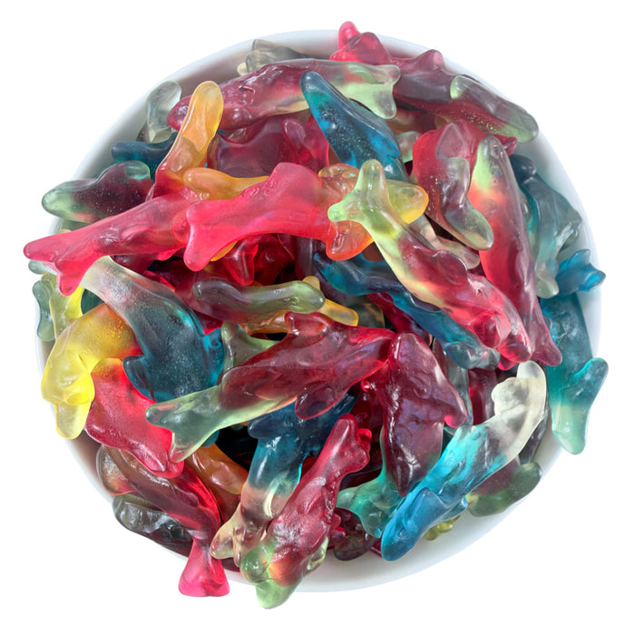 Multicoloured Jelly Dolphins